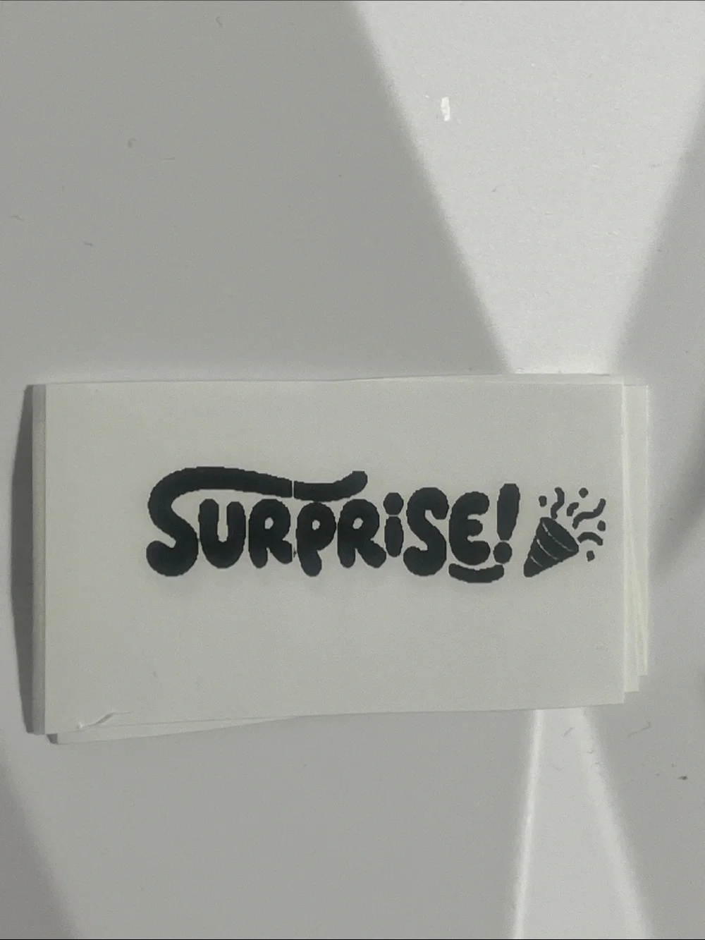 40 Hand Crafted Thank You Stickers